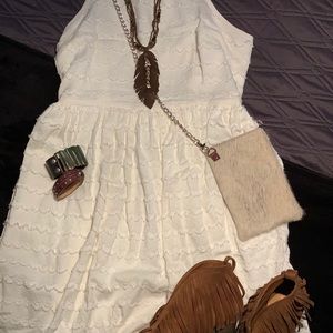 Suede Ankle Boots w/tassels